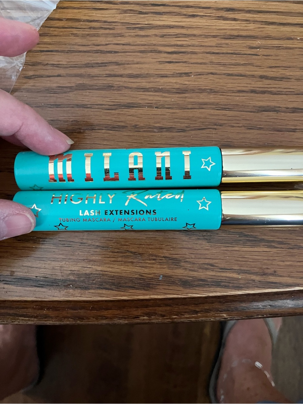 Milani Lash Extensions Tubing Mascara in Teal with Gold Cap